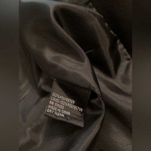 Ladies Black Military-Inspired 2-pc Suit - Kasper - 8P - Picture 13 of 13